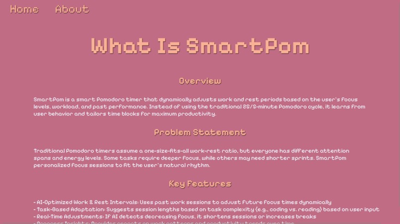 SmartPom – screenshot 3