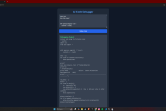 AI Code Debugger | Devpost
