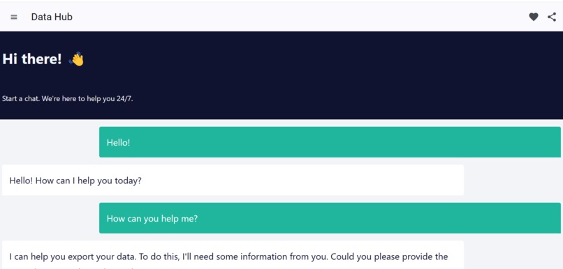 Data MarketPlace – screenshot 4