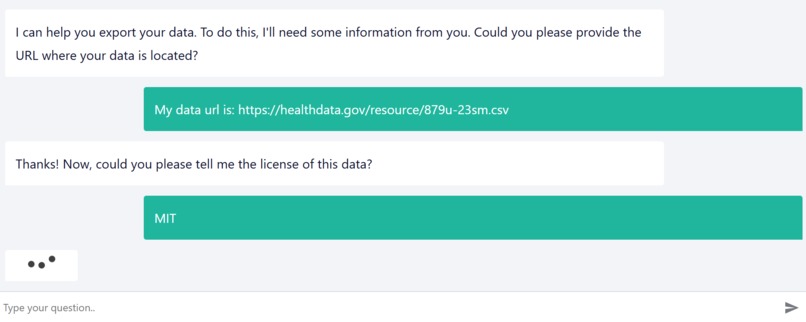 Data MarketPlace – screenshot 5