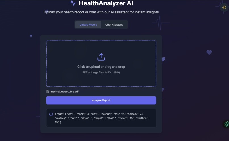 AI-Powered Disease Prediction & Explainability – screenshot 2