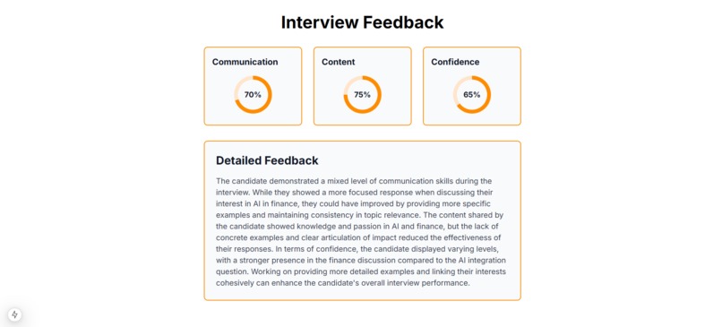 AI Interviewer  – screenshot 3