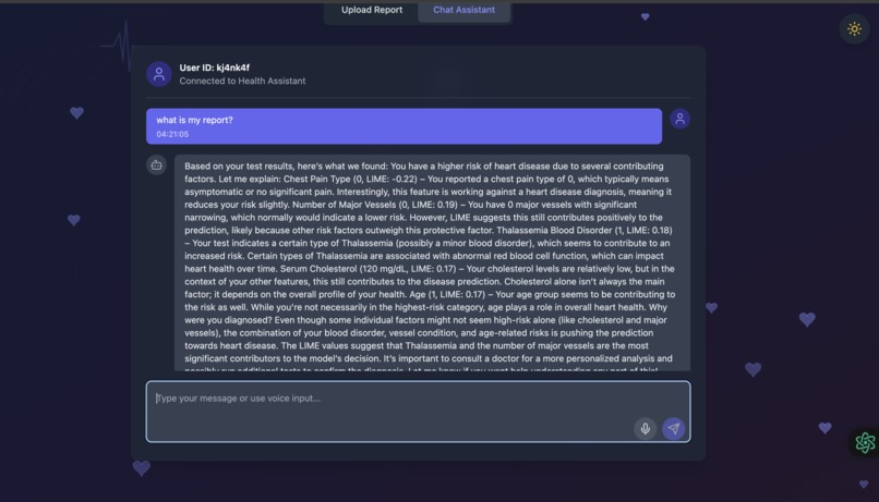 AI-Powered Disease Prediction & Explainability – screenshot 3