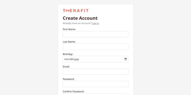 TheraFit – screenshot 2