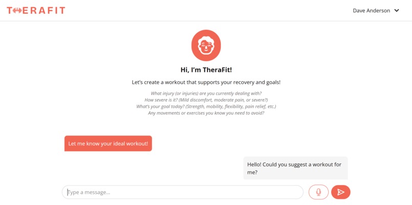 TheraFit – screenshot 3