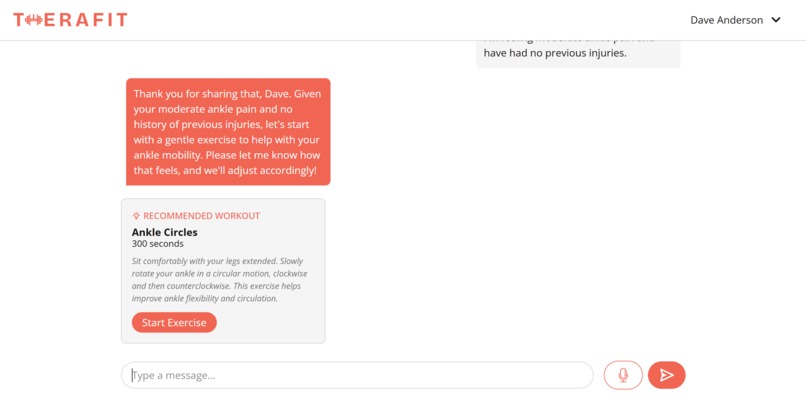TheraFit – screenshot 4