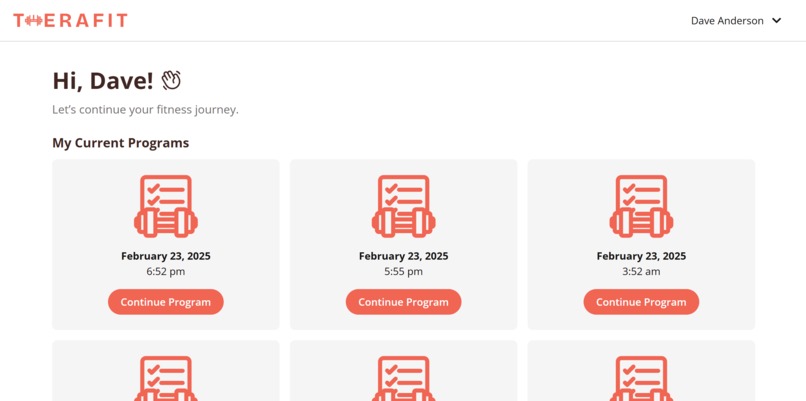 TheraFit – screenshot 7