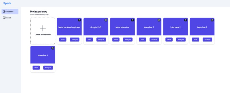 Spark – screenshot 1