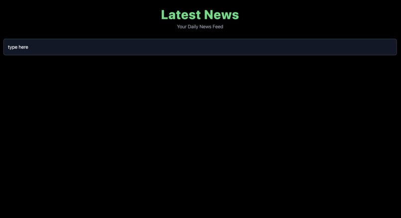 NewsAgent – screenshot 1