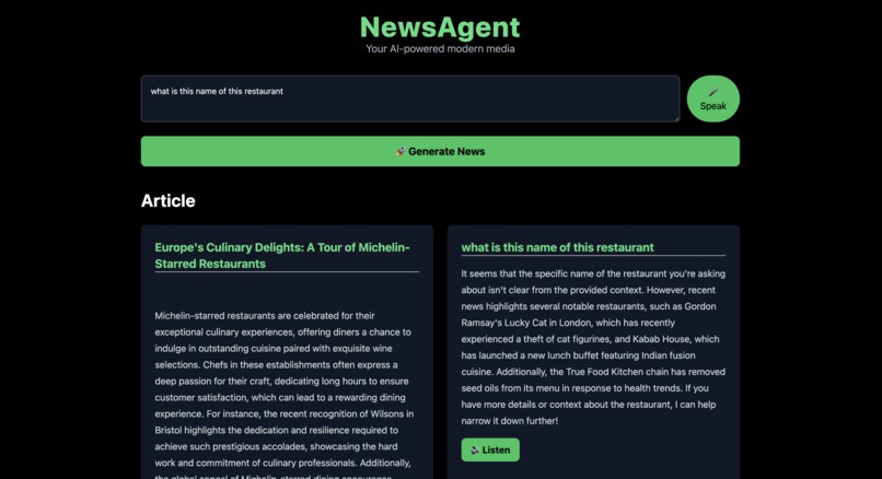 NewsAgent – screenshot 3