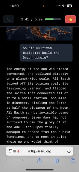 The Last Question (2025) – screenshot 3