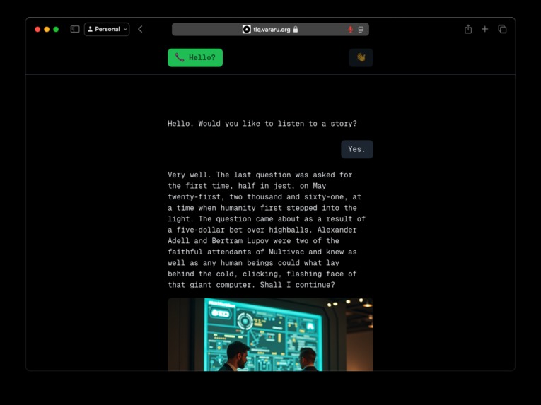 The Last Question (2025) – screenshot 1