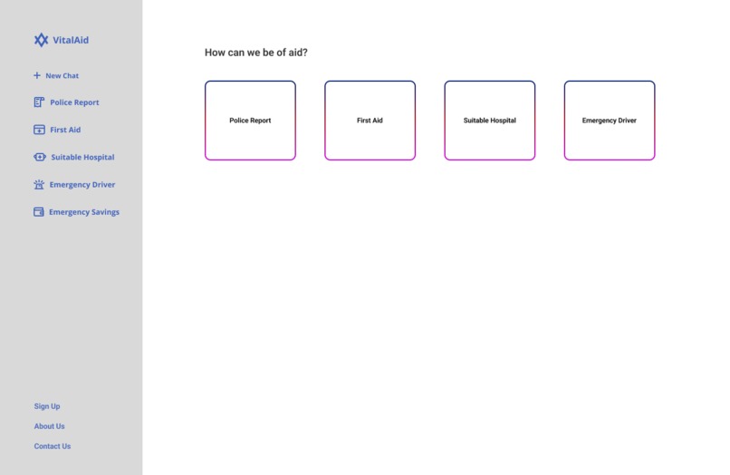 VitalAid – screenshot 1