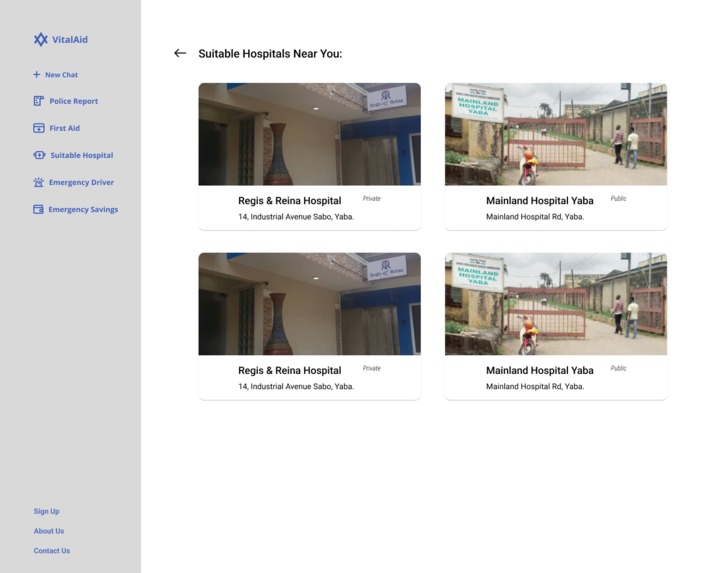 VitalAid – screenshot 5