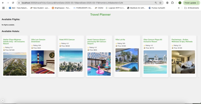 BudgetBooking – screenshot 1