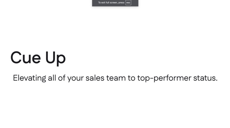 Cue Up – screenshot 2