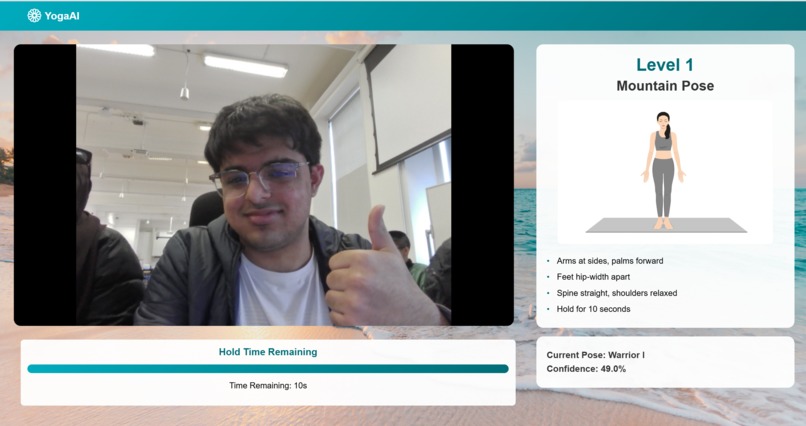 YogaAI – screenshot 2