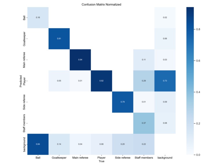 YOLO V11 sports ball tracking with rectilinear footage – screenshot 5