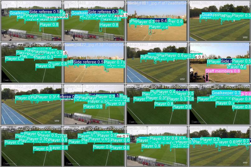 YOLO V11 sports ball tracking with rectilinear footage – screenshot 2
