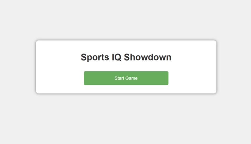 Sports IQ Showdown – screenshot 1
