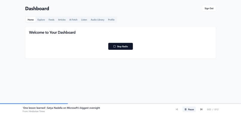 RssWave – screenshot 2