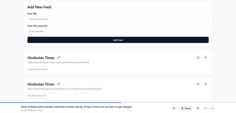 RssWave – screenshot 4
