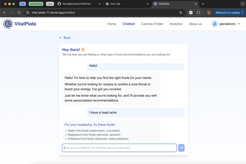 Vital Plate – screenshot 2