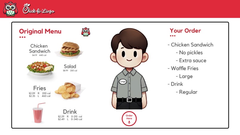Chick-fi-Lingo – screenshot 2