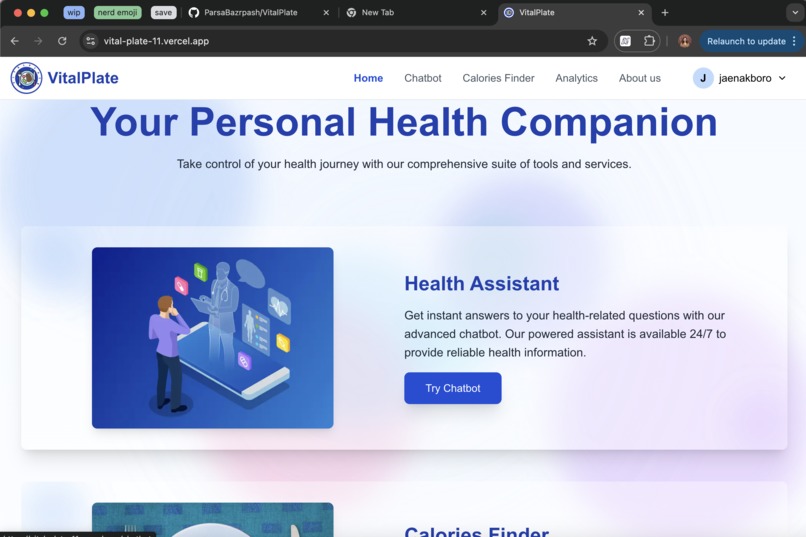 Vital Plate – screenshot 1