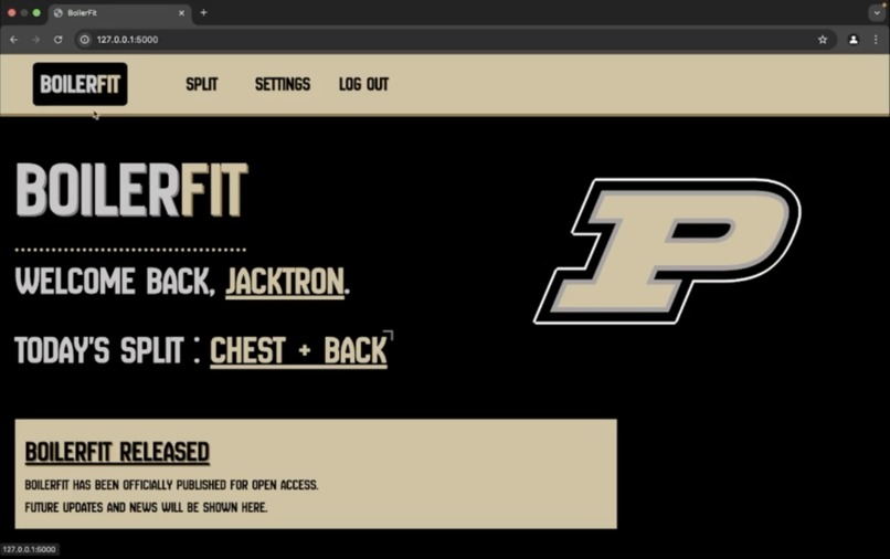 Boilerfit – screenshot 3