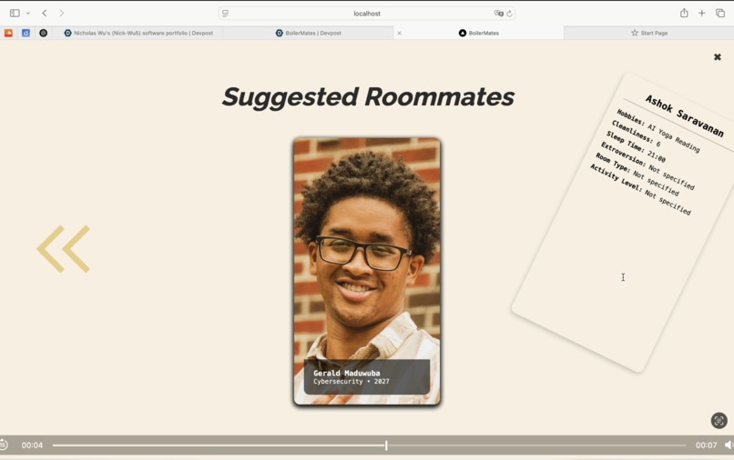 BoilerMates – screenshot 7
