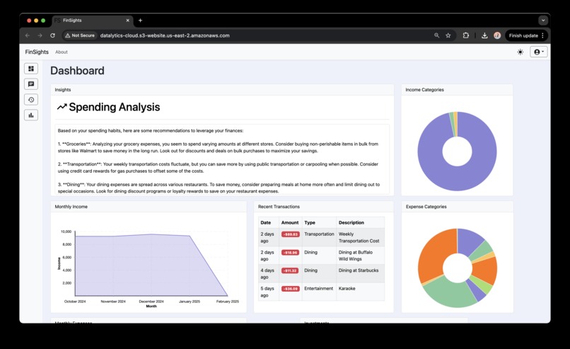 FinSights – screenshot 2