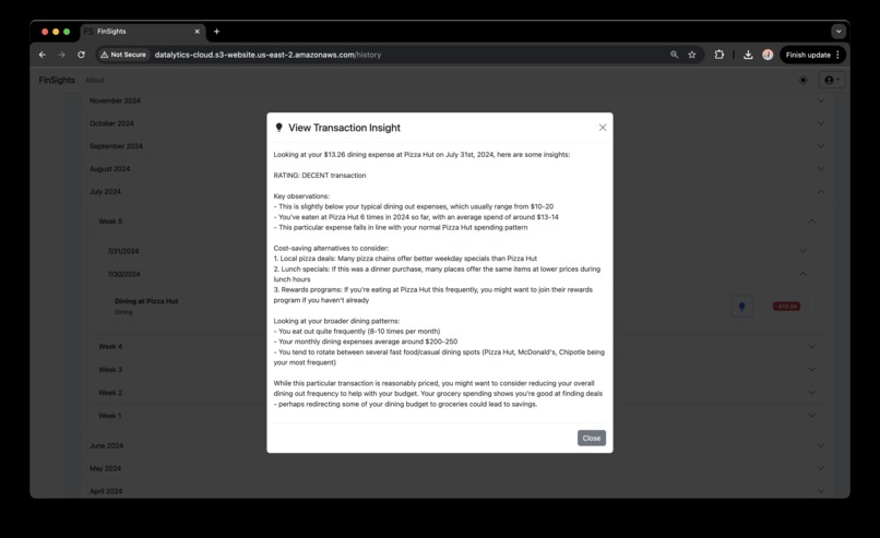 FinSights – screenshot 5