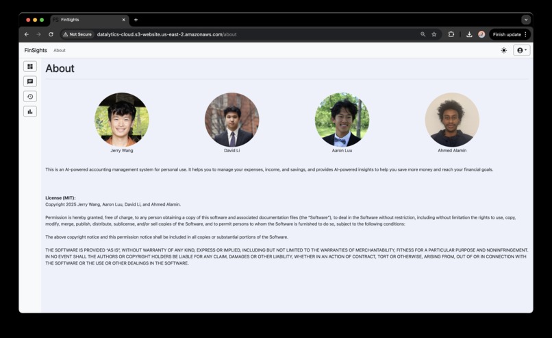 FinSights – screenshot 1
