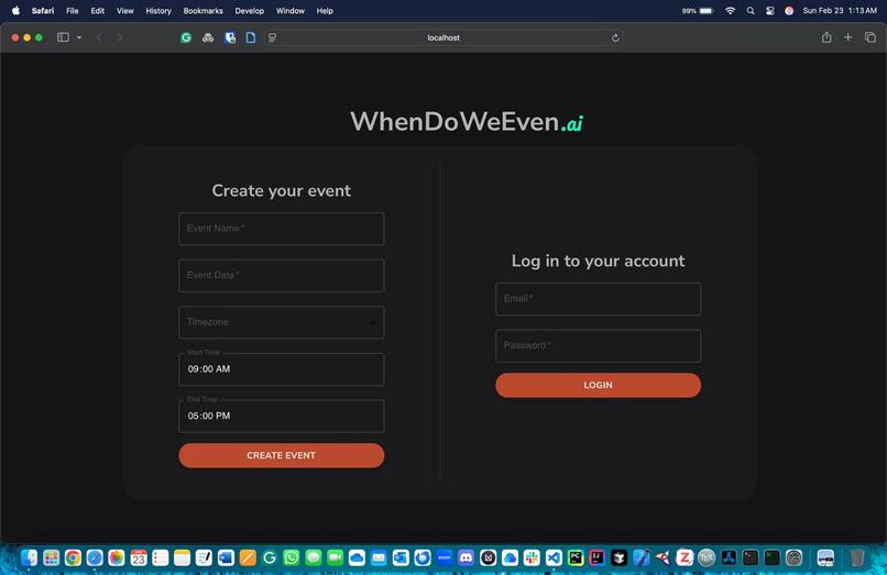 WhenDoWeEven? – screenshot 1