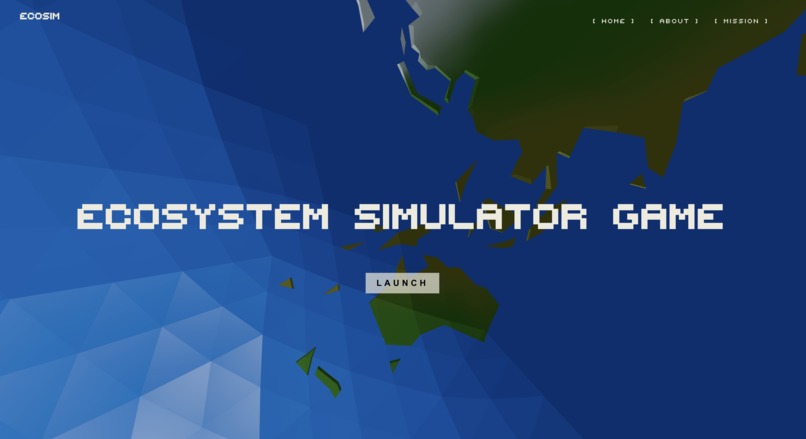 EcoSim – screenshot 1