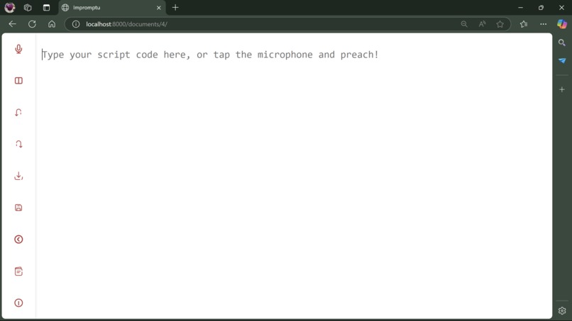 Impromptu – screenshot 4