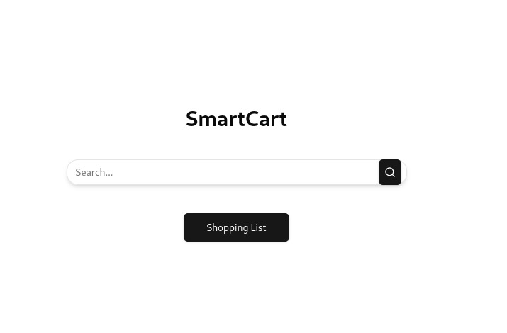 SmartCart – screenshot 1