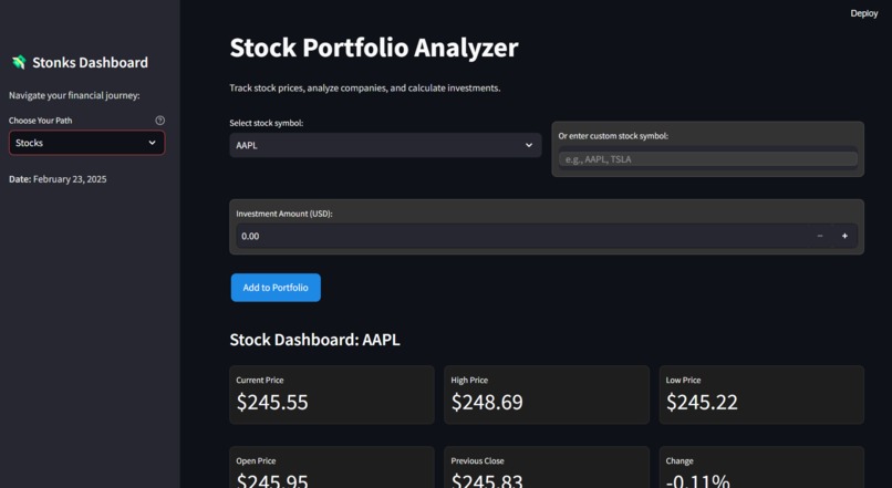 Stonks – screenshot 1