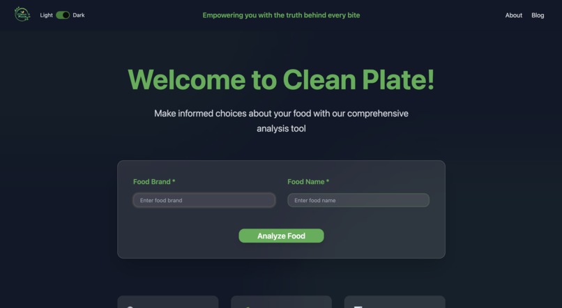 Clean Plate – screenshot 1