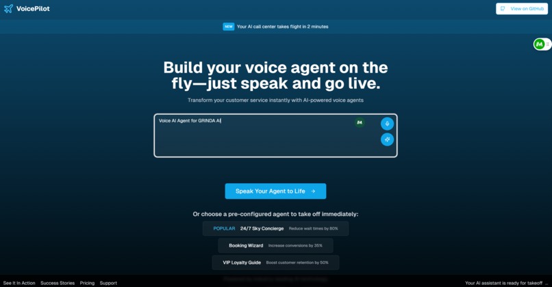 VoicePilot - Speak, and AI agent takes flight. – screenshot 2