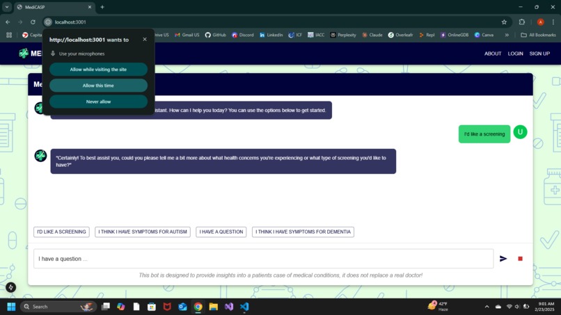 MediCASP – screenshot 5