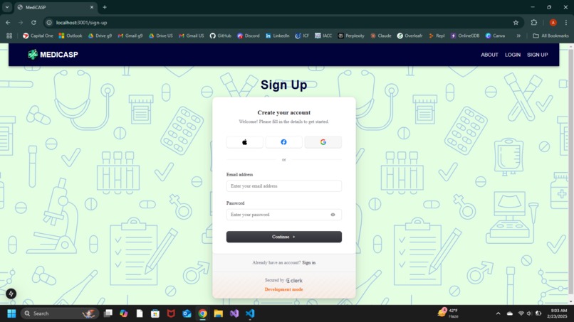 MediCASP – screenshot 7