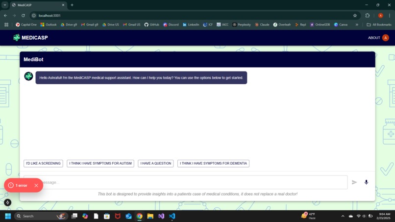 MediCASP – screenshot 9