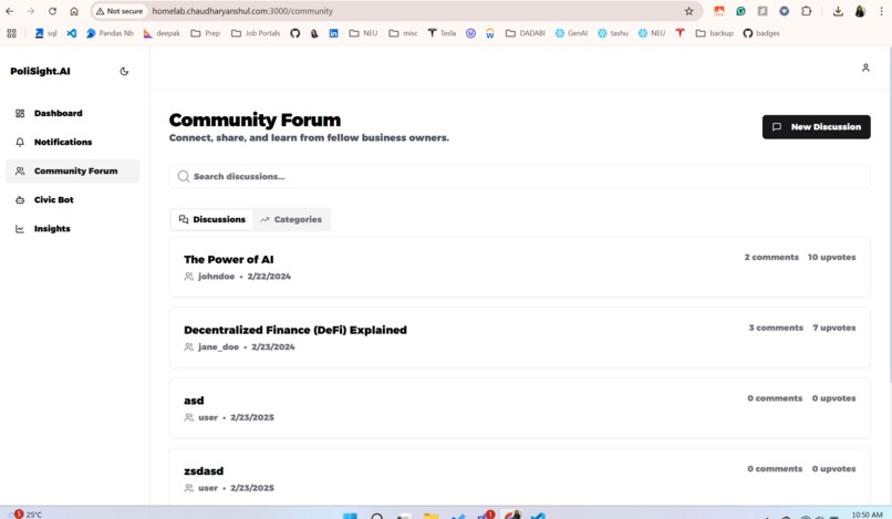 PoliSights.ai – screenshot 3