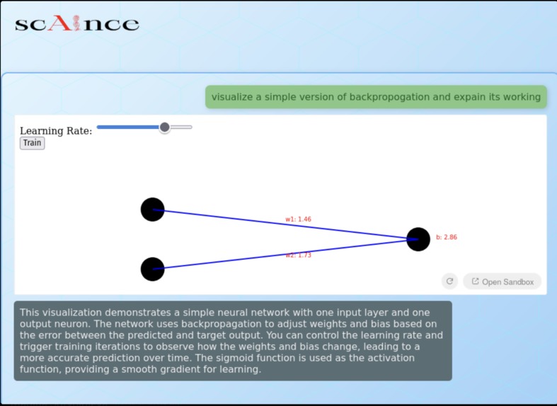 scAInce – screenshot 1