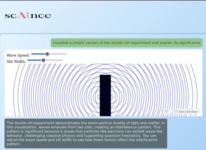 scAInce – screenshot 2