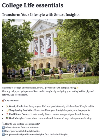 College Life essentials – screenshot 1