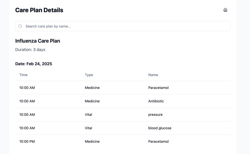 Intelligent Medical Care Reminder – screenshot 4