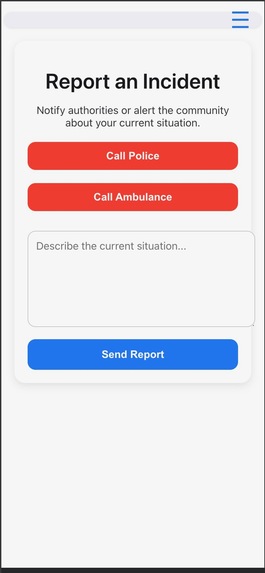 SafeStreets – screenshot 1